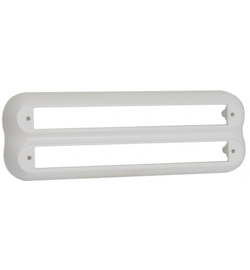 235 Series White Double Bracket 235W2B